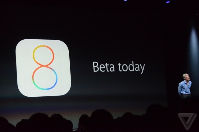 Apple unveiled its iOS 8 operating system